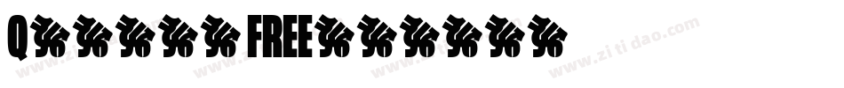 Qunomy FREE字体转换